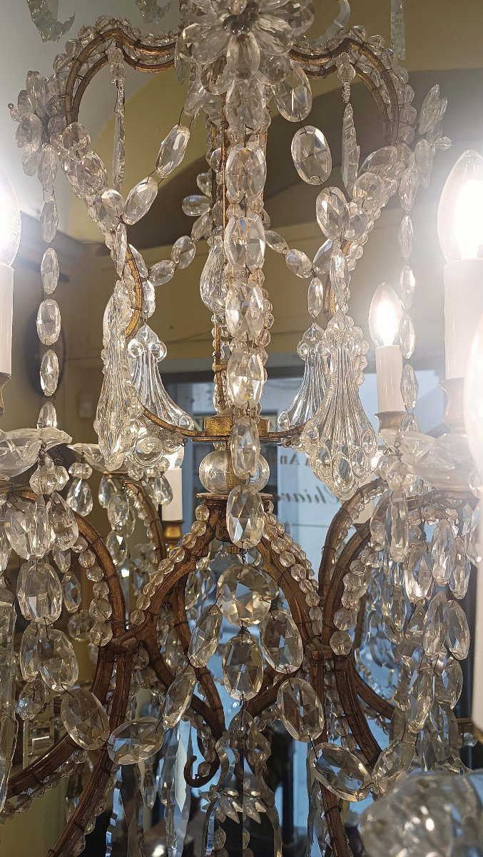 Mid-19th Century Maria Theresa Chandelier-photo-2
