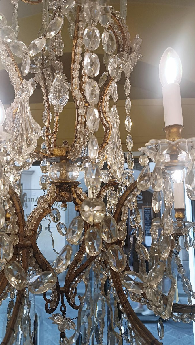 Mid-19th Century Maria Theresa Chandelier-photo-4