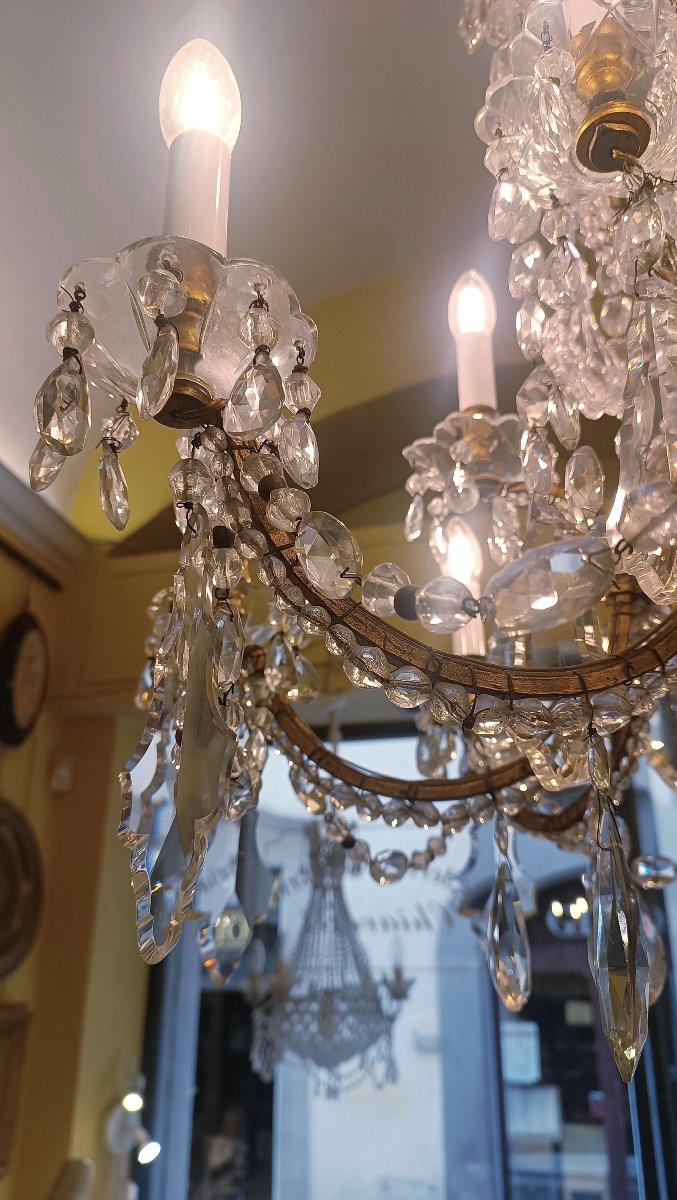 Mid-19th Century Maria Theresa Chandelier-photo-3
