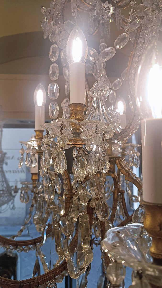 Mid-19th Century Maria Theresa Chandelier-photo-5
