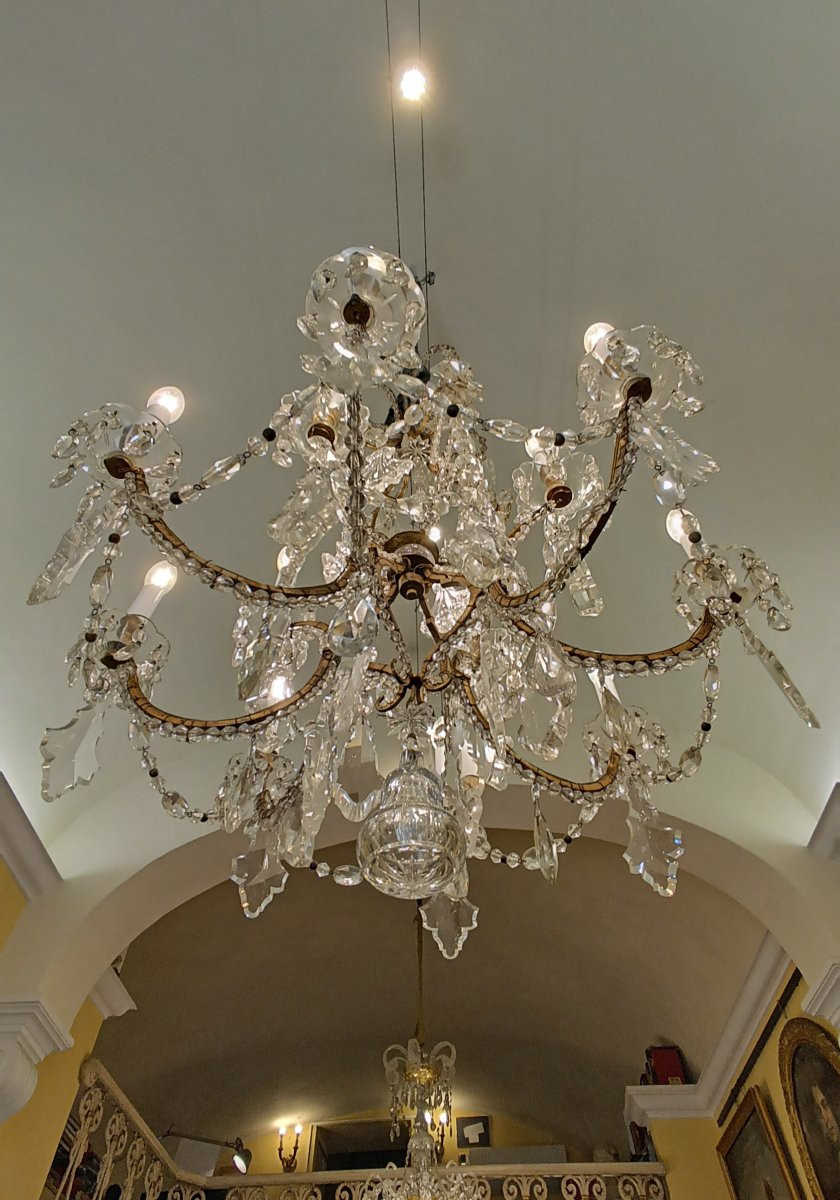 Mid-19th Century Maria Theresa Chandelier-photo-6