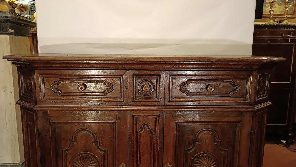 Second Half Of The 19th Century Walnut Sideboard-photo-3