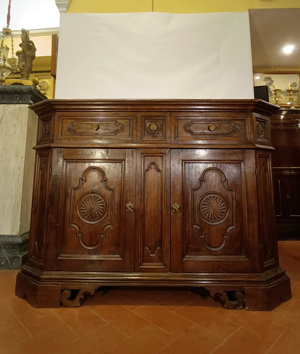 Second Half Of The 19th Century Walnut Sideboard-photo-5