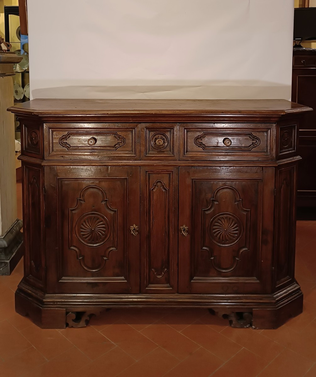 Second Half Of The 19th Century Walnut Sideboard