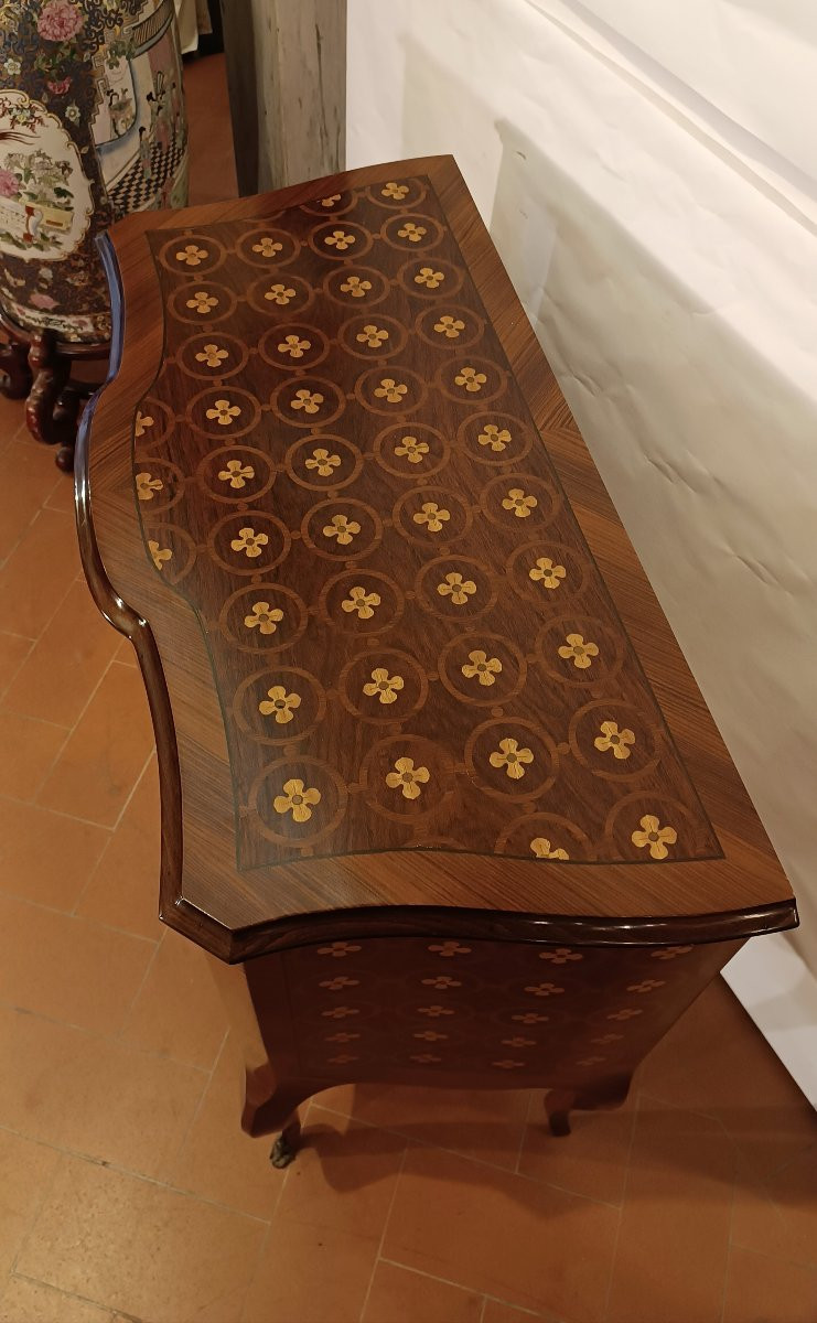 COMMODE MARQUETÉE DÉBUT 20ème SIÈCLE-photo-6