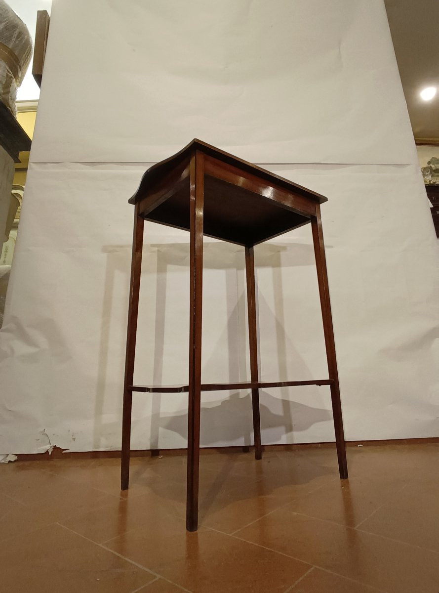 TABLE BASSE AVEC PEINTURES FIN 19ème SIÈCLE-photo-2