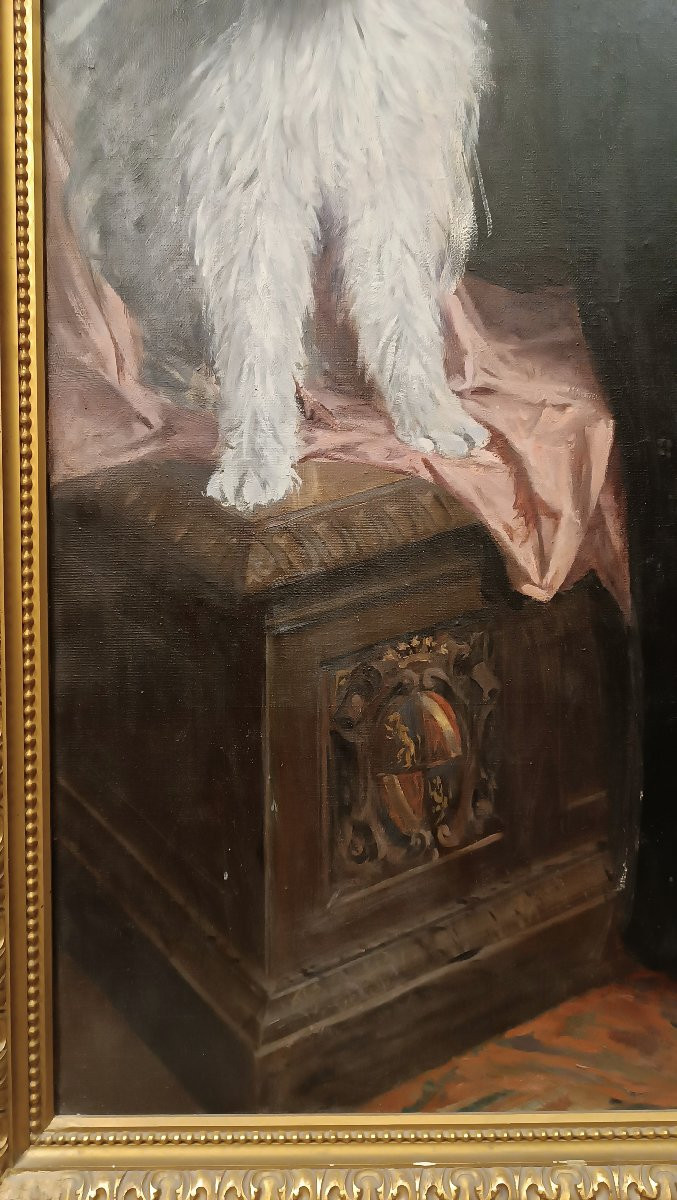 Early 20th Century Portrait Of Anna Manfrin Lamberti-photo-2