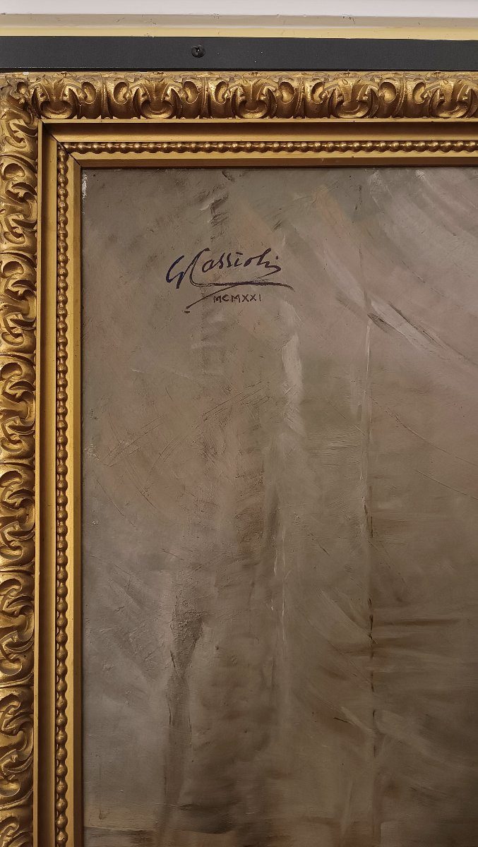 Early 20th Century Portrait Of Anna Manfrin Lamberti-photo-4