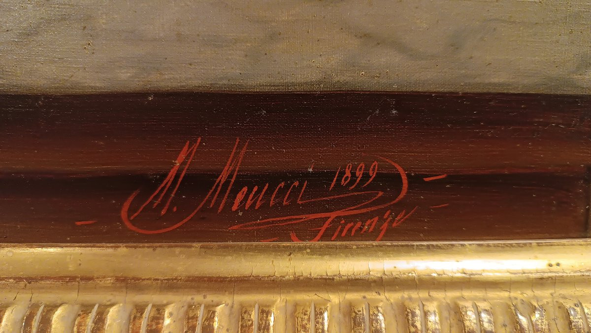  Late 19th Century Pair Of Meucci Still Lifes-photo-3