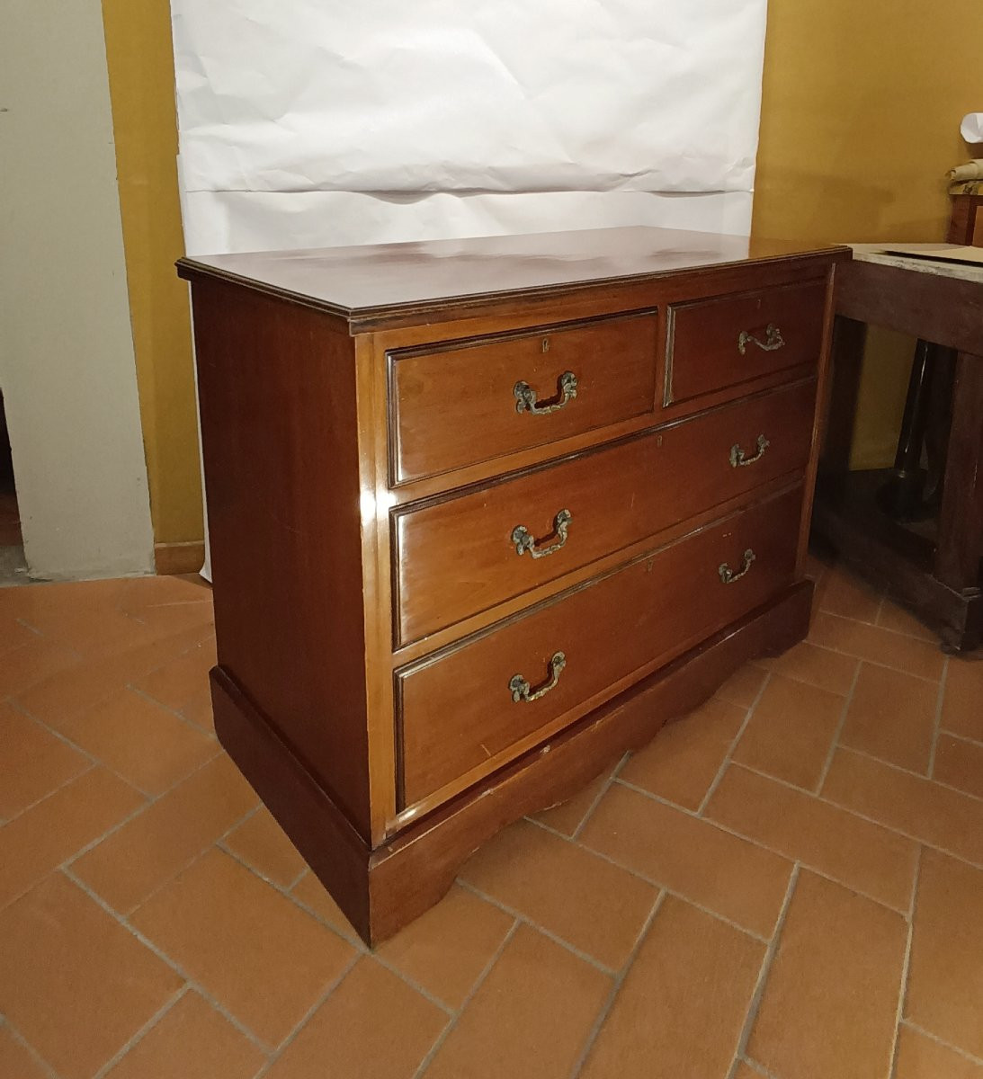 Second Half Of The 19th Century Mahogany Chest Of Drawers -photo-2