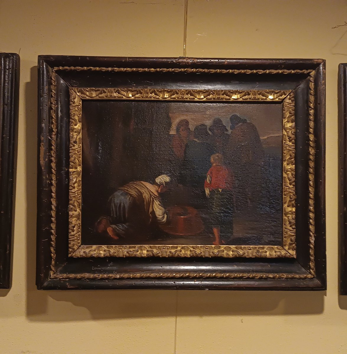 Second Half Of The 17th Century Six Paintings With Popular Scenes-photo-3