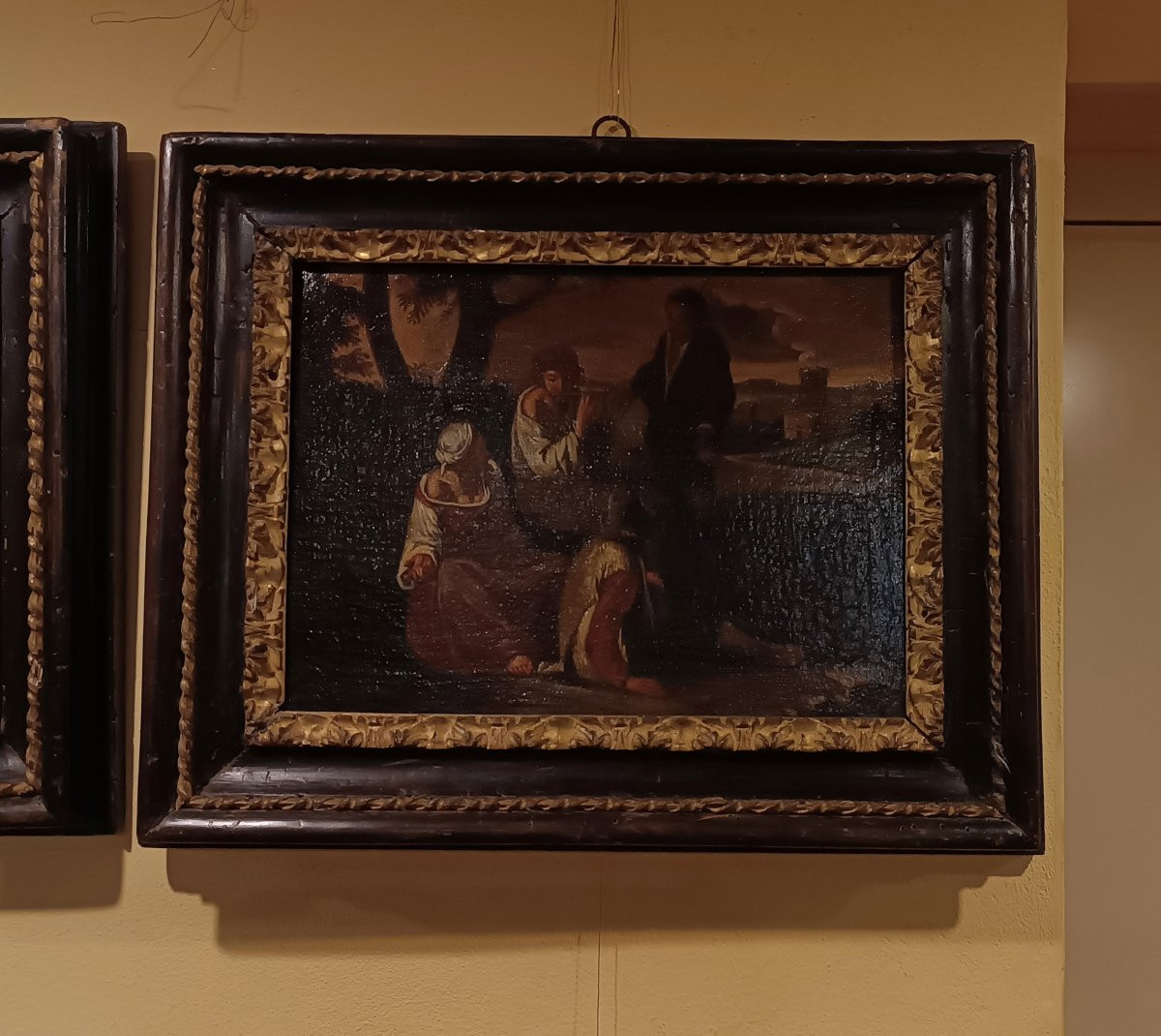 Second Half Of The 17th Century Six Paintings With Popular Scenes-photo-4