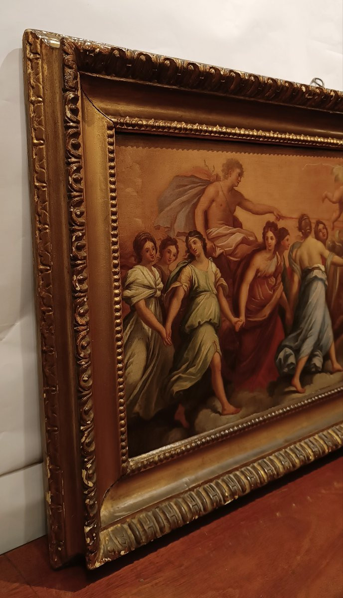 Mid-19th Century Painting "aurora" -photo-3