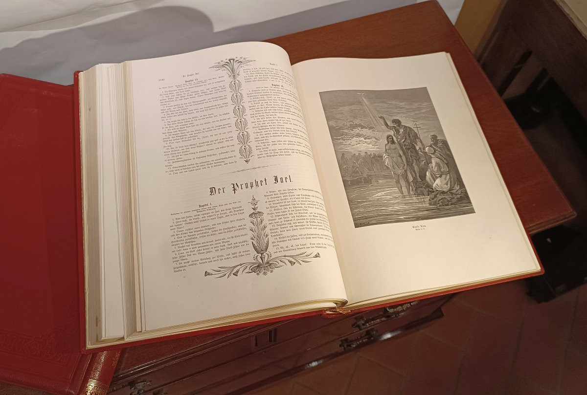 Second Half Of The 19th Century Bible With Illustrations By Gustav Doré-photo-7