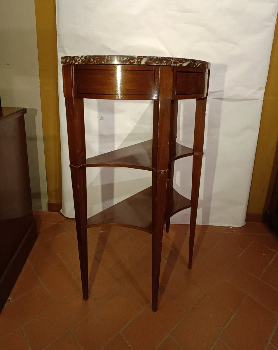 Early 19th Century Console Table With Marble Top-photo-3