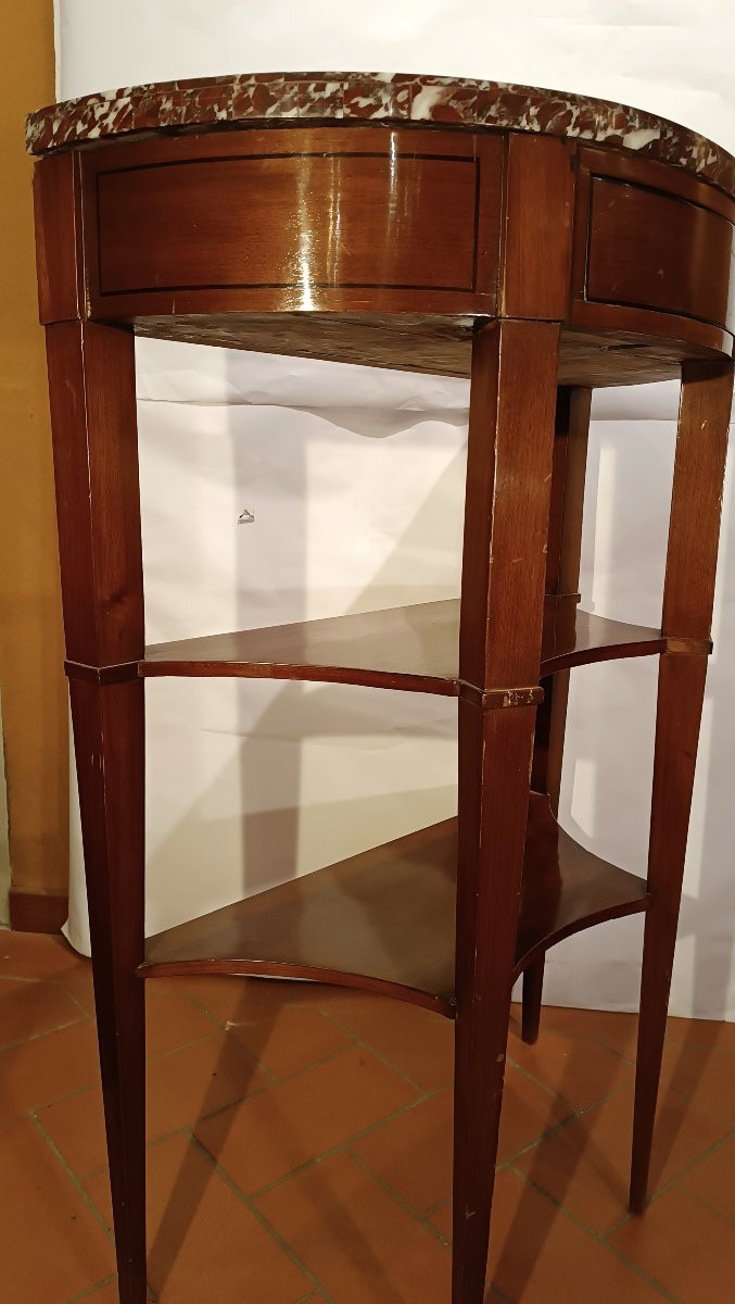 Early 19th Century Console Table With Marble Top-photo-4