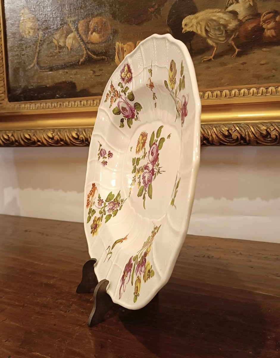 18th-century Vienna Porcelain Tray Plate-photo-2