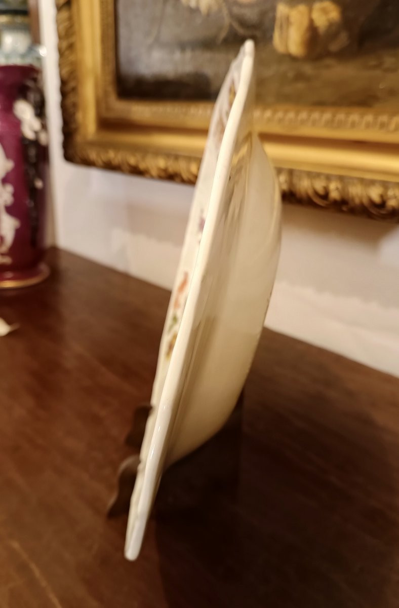 18th-century Vienna Porcelain Tray Plate-photo-3