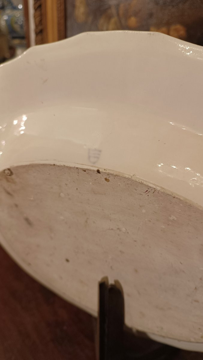 18th-century Vienna Porcelain Tray Plate-photo-1