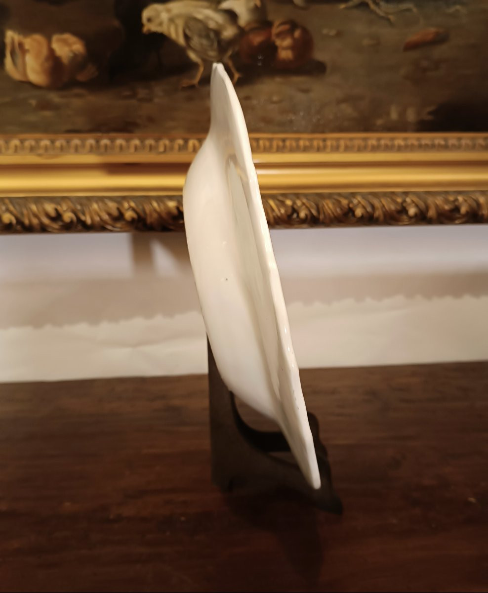 18th-century Vienna Porcelain Tray Plate-photo-2