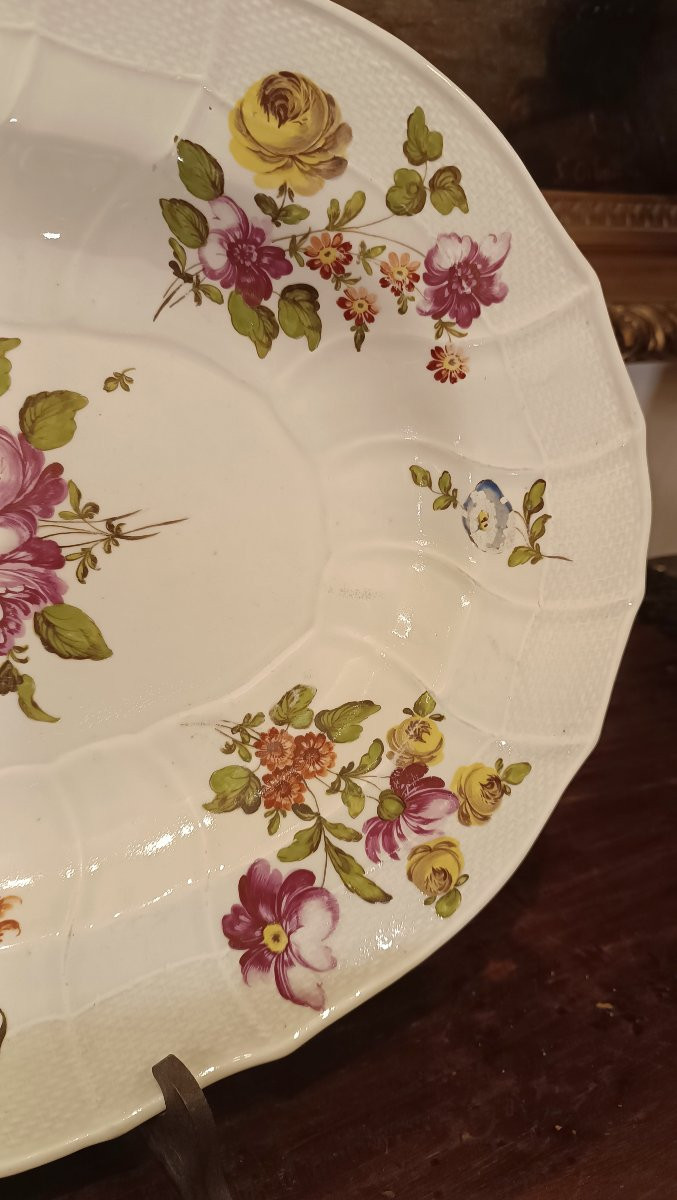18th-century Vienna Porcelain Tray Plate-photo-3