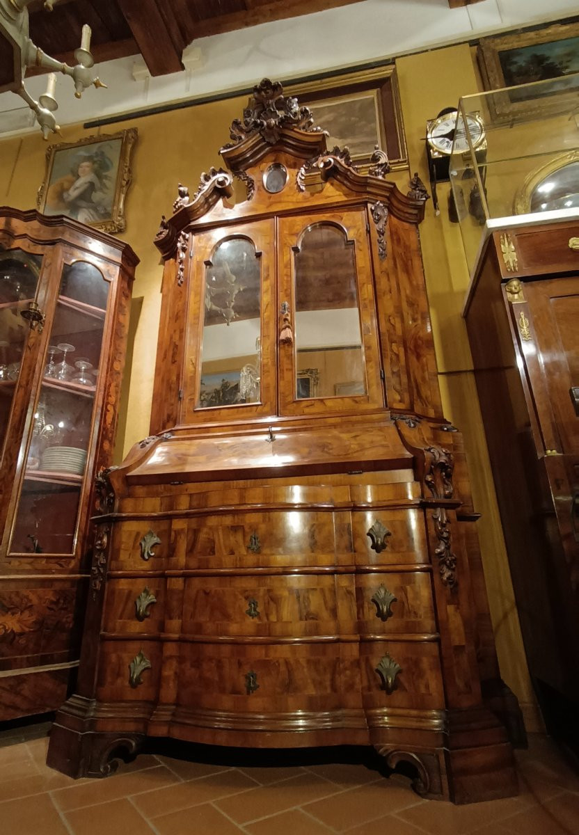 TRUMEAU VÉNITIEN MARQUÉ DÉBUT DU 20ème SIÈCLE-photo-5