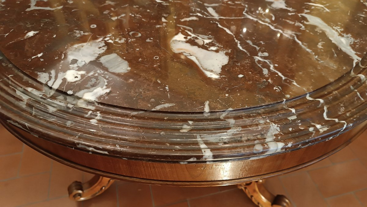 Mid-19th Century Louis Philippe Coffee Table-photo-2