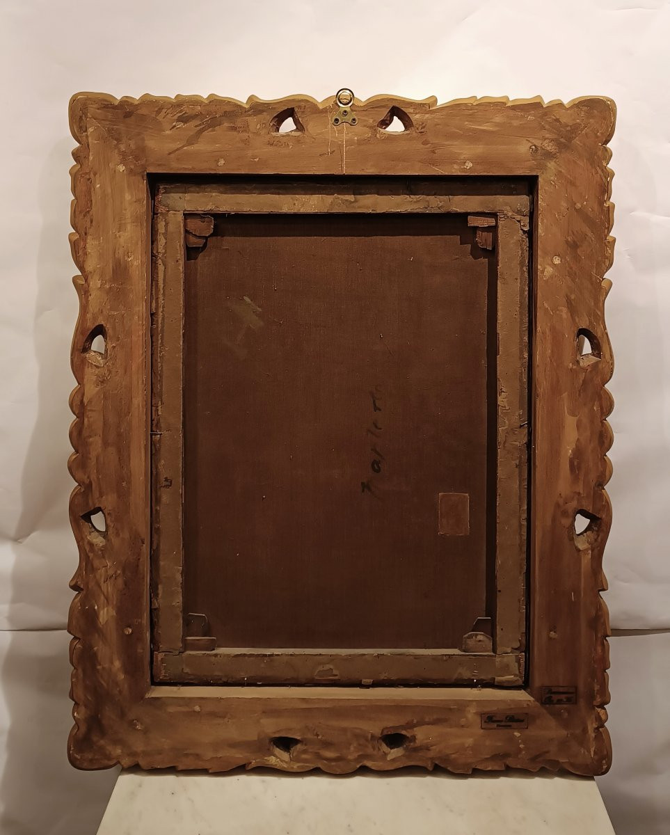 TABLEAU AVEC VUE DE FLORENCE PREMIÈRE MOITIÉ DU 19ème SIÈCLE-photo-5