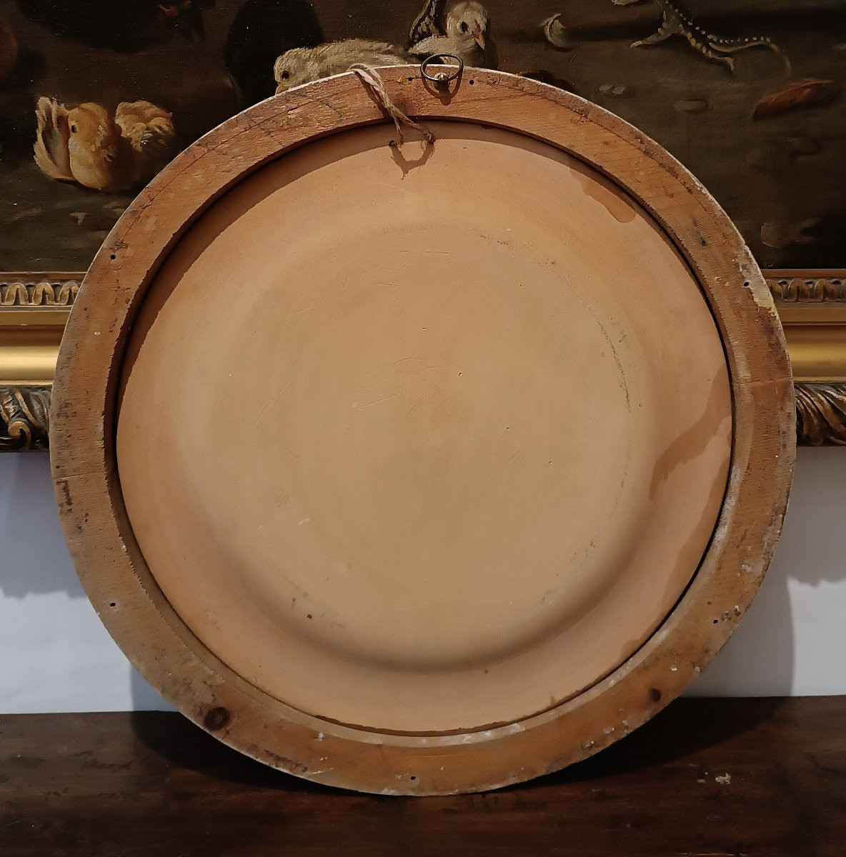 Second Half Of The 19th Century Ceramic Painting By Emanuele Trionfi-photo-5