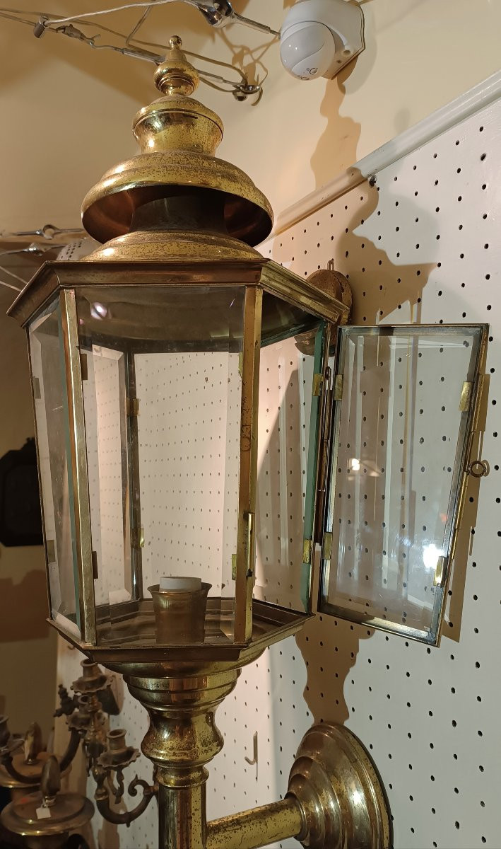 Pair Of Late 19th Century Carriage Lights-photo-5