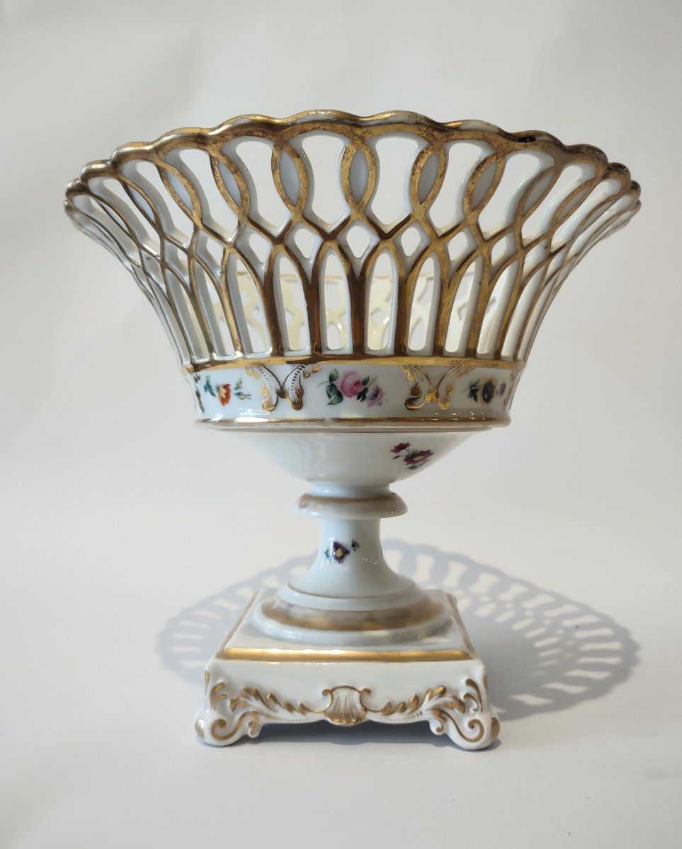 Mid-19th Century Porcelain Fruit Bowl -photo-4