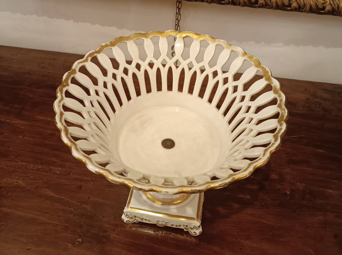 Mid-19th Century Porcelain Fruit Bowl -photo-5