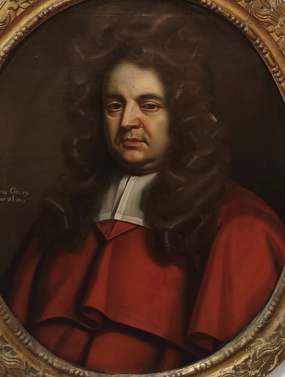 PORTRAIT DE THOMAS GEERS SECONDE MOITIÉ DU 17ème SIÈCLE-photo-4