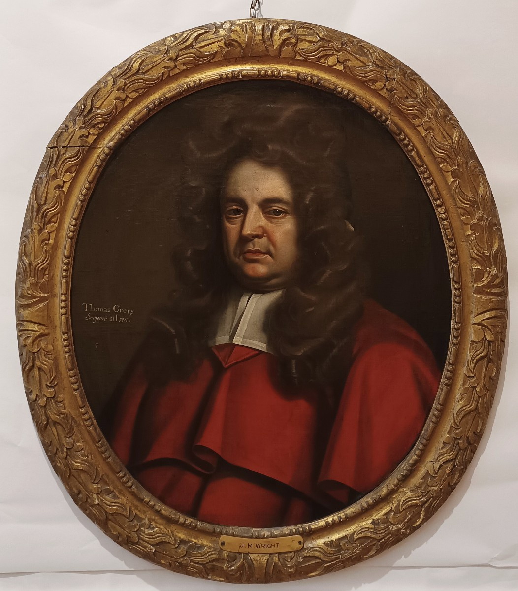 PORTRAIT DE THOMAS GEERS SECONDE MOITIÉ DU 17ème SIÈCLE