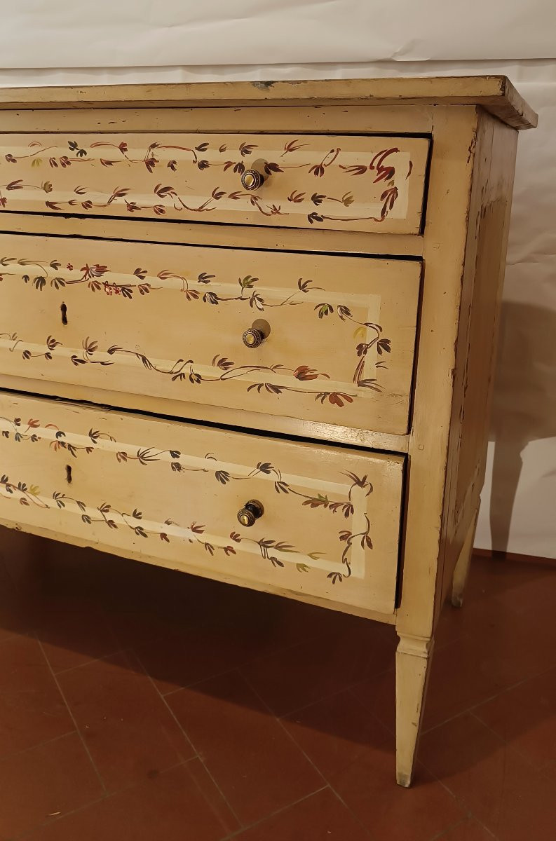 COMMODE LAQUÉE FIN 19ème-DÉBUT 20ème SIÈCLE-photo-4