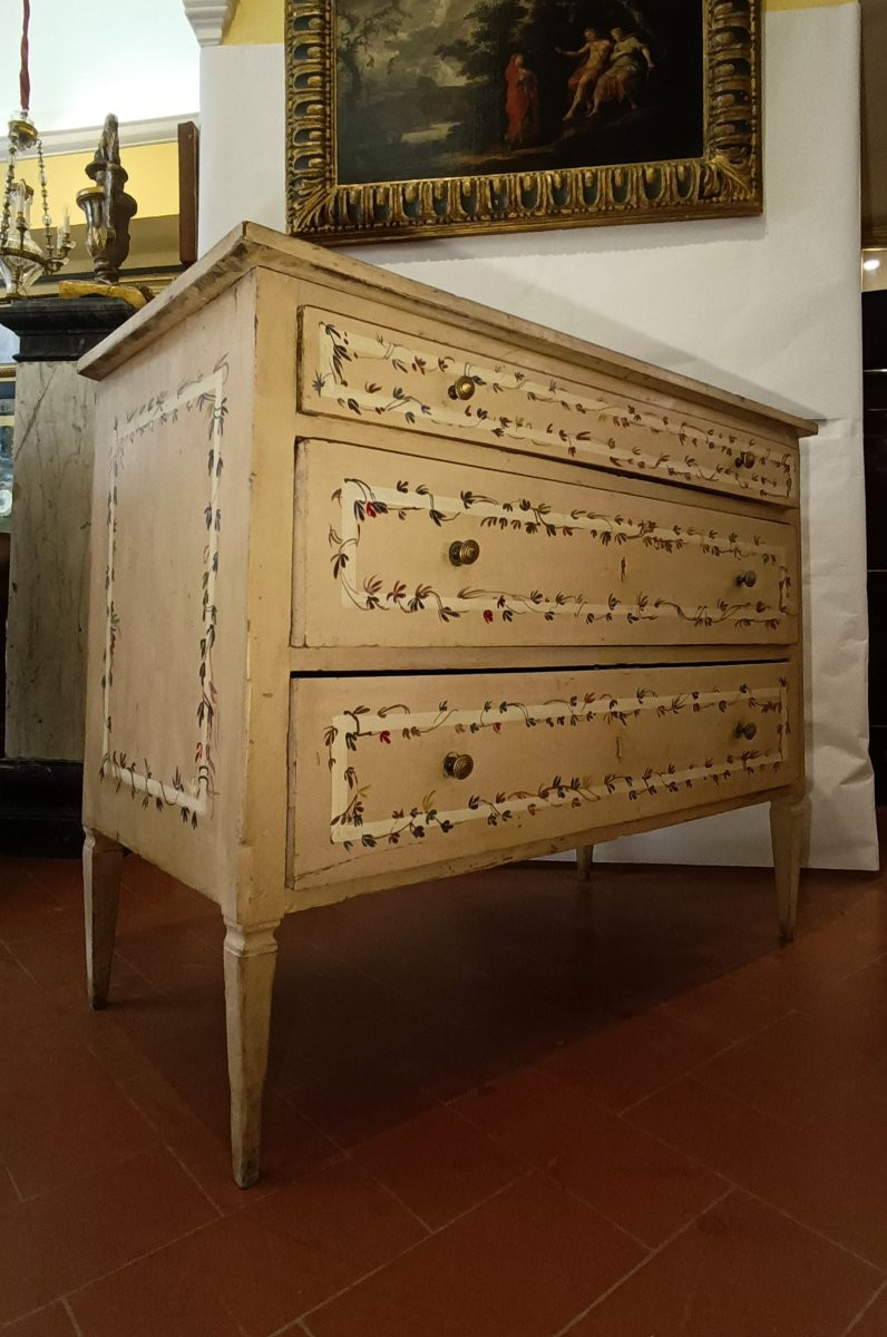 COMMODE LAQUÉE FIN 19ème-DÉBUT 20ème SIÈCLE-photo-8