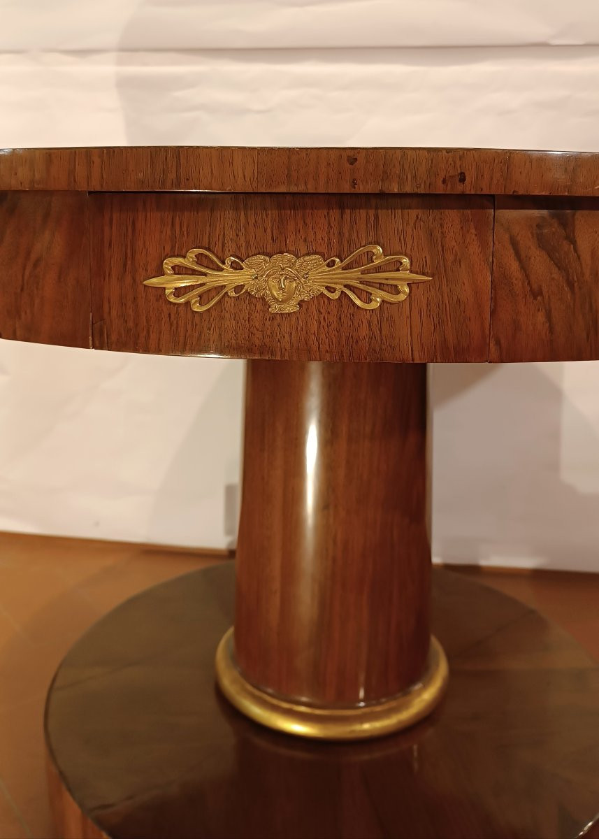 TABLE DIRECTOIRE EN NOYER FIN DU 18ème SIÈCLE-photo-3