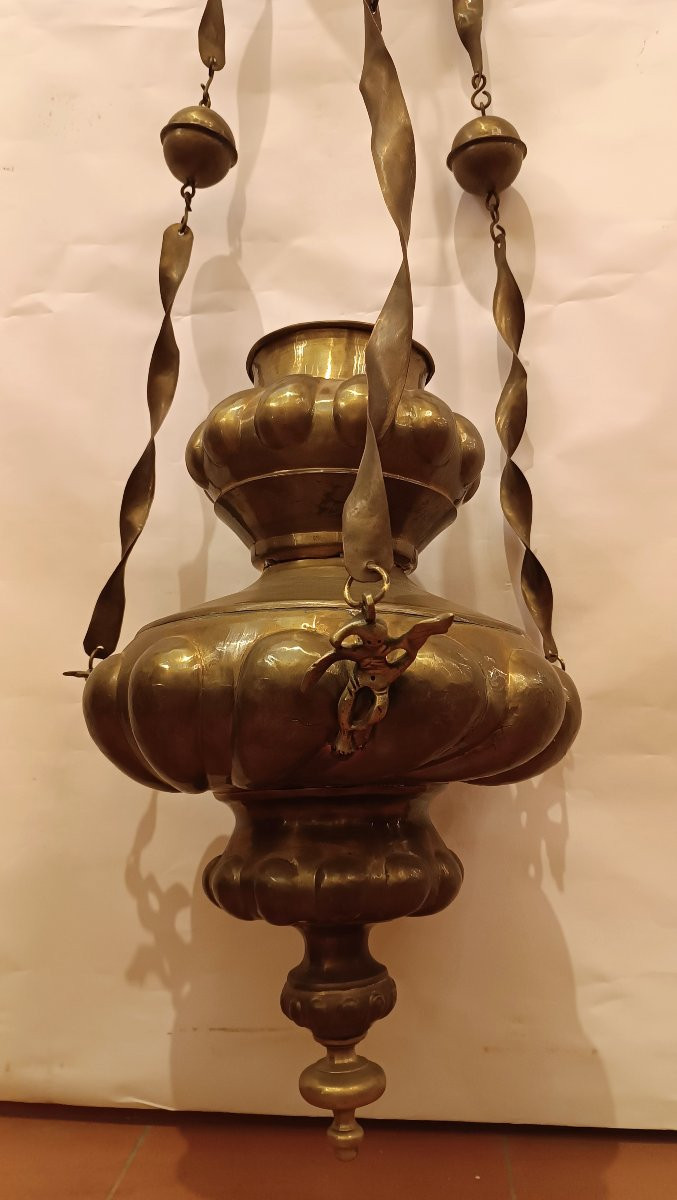 16th Century Large Votive Lamp-photo-2