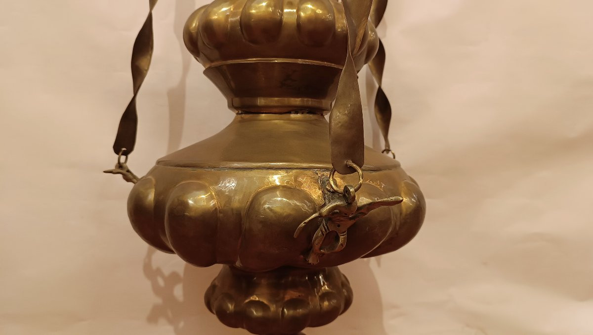 16th Century Large Votive Lamp-photo-4
