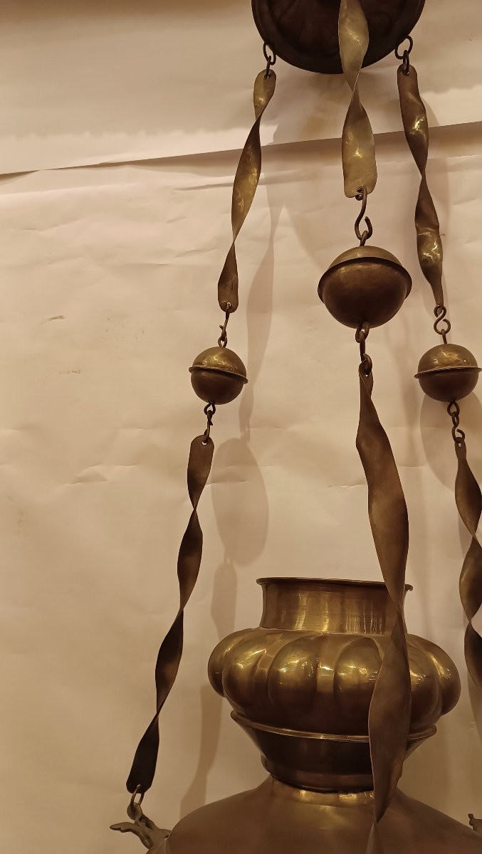 16th Century Large Votive Lamp-photo-1