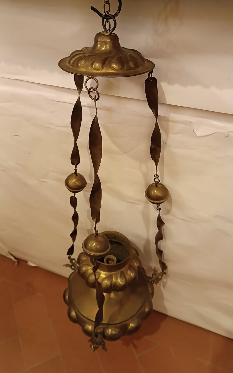 16th Century Large Votive Lamp-photo-2