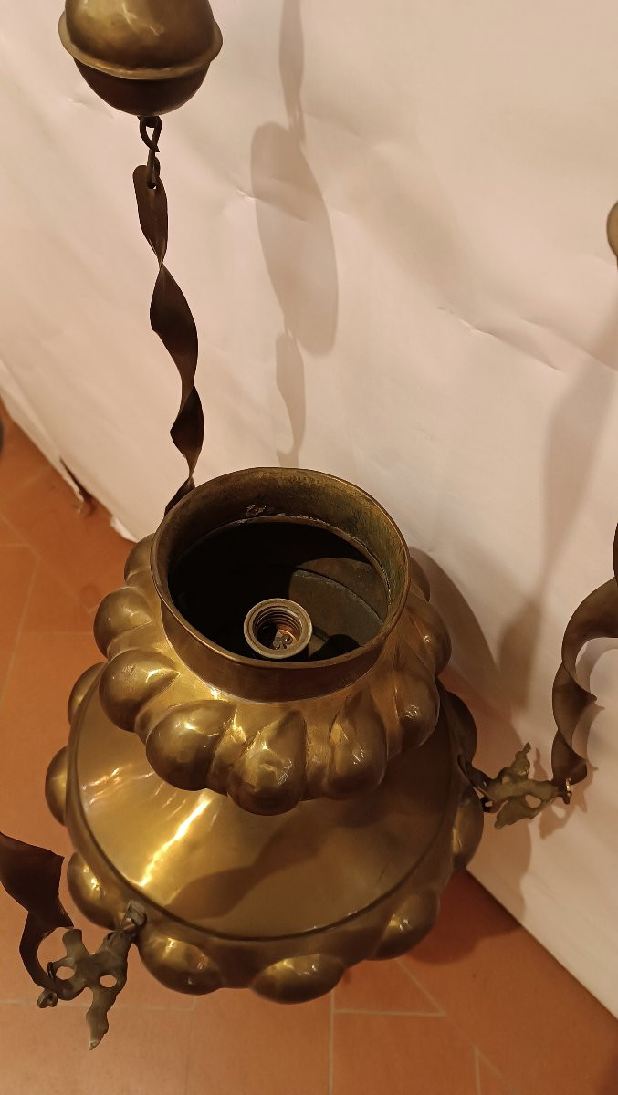 16th Century Large Votive Lamp-photo-3