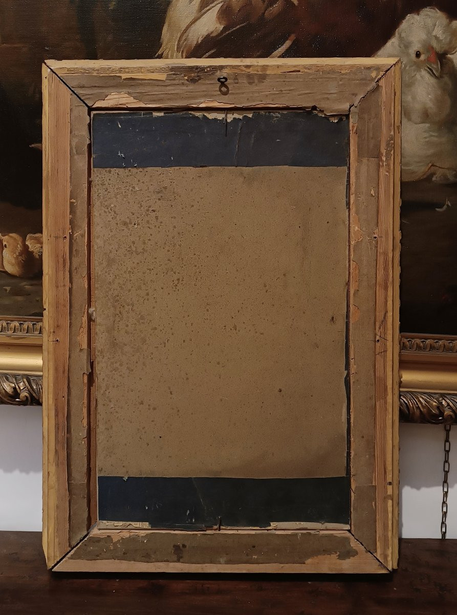 Late 19th Century Painting On Board With A Glimmer Of Venice-photo-5