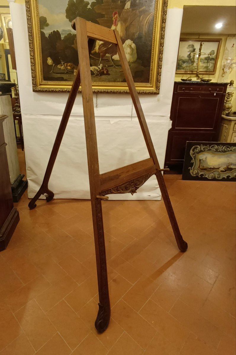 Late 19th Century Walnut Display Easel-photo-3