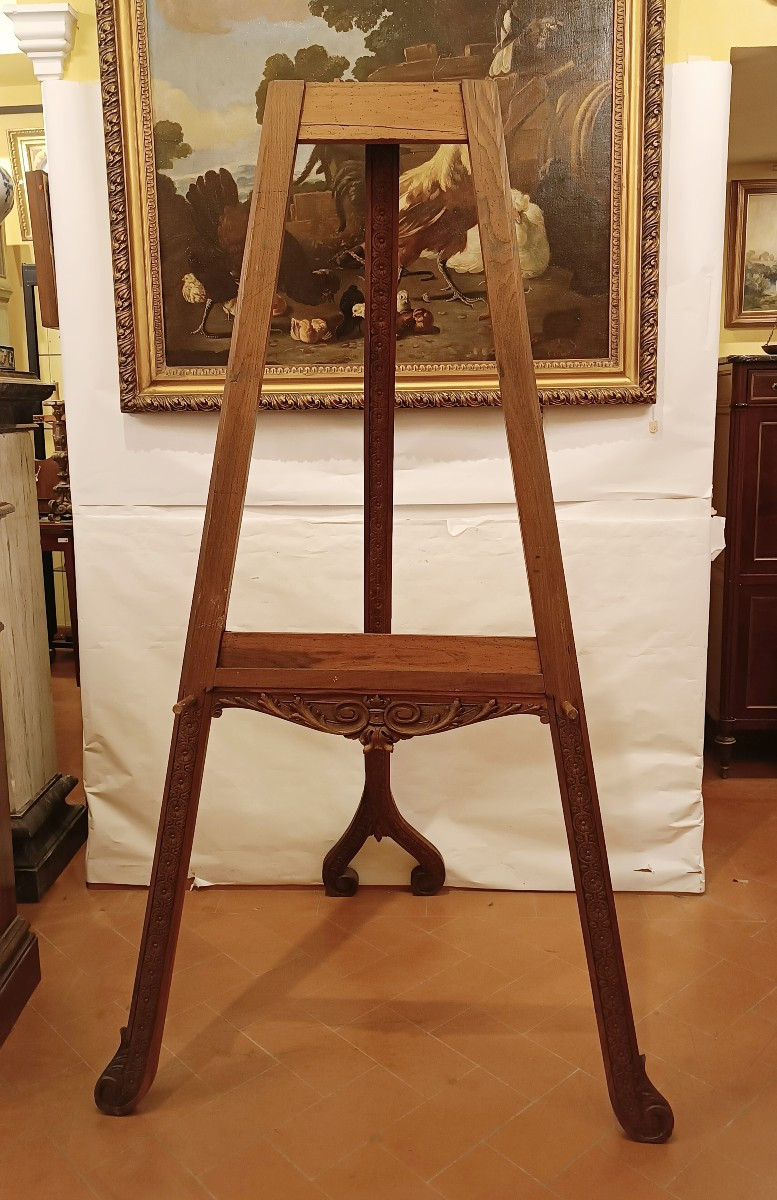 Late 19th Century Walnut Display Easel