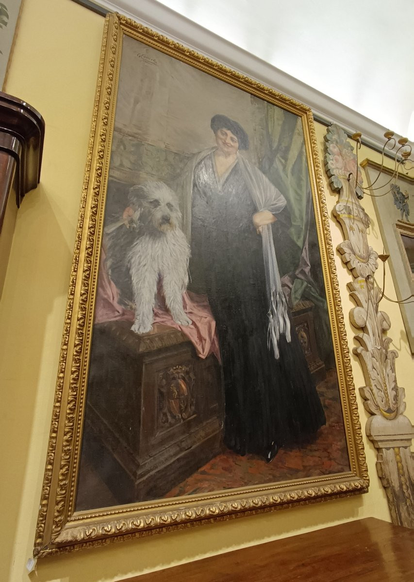 PORTRAIT D'ANNA MANFRIN LAMBERTI DÉBUT DU 20ème SIÈCLE-photo-8