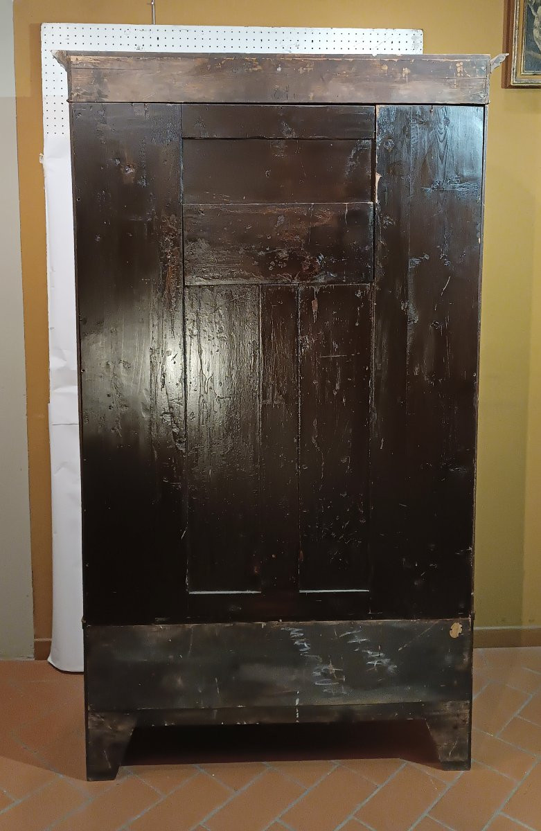 ARMOIRE VICTORIENNE EN ACAJOU SECONDE MOITIÉ DU 19ème SIÈCLE-photo-4