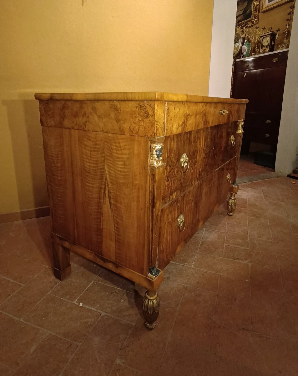 COMMODE EMPIRE DÉBUT DU 19ème SIÈCLE-photo-3