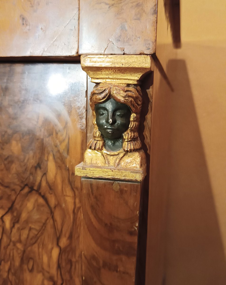 COMMODE EMPIRE DÉBUT DU 19ème SIÈCLE-photo-2