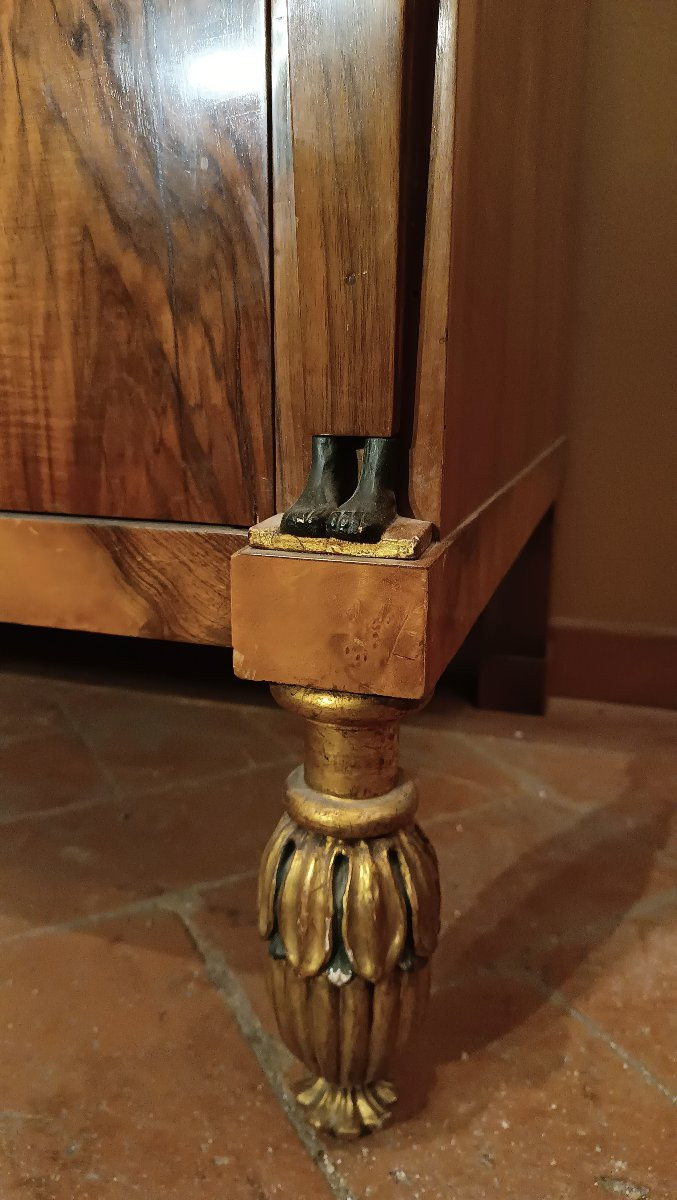 COMMODE EMPIRE DÉBUT DU 19ème SIÈCLE-photo-3